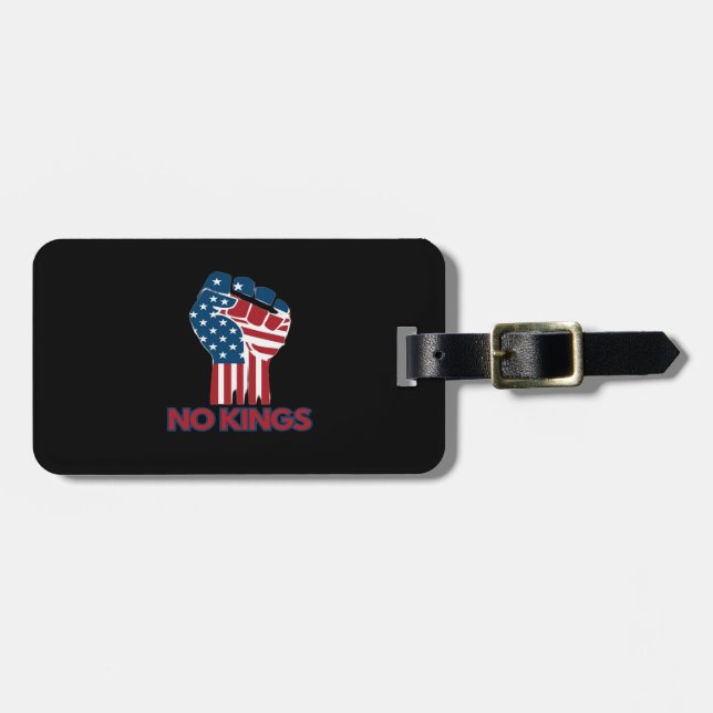 Inga kungar Anti Klassisk Retro Stil Bagagebricka (Horisontell Framsida)