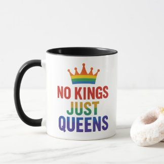 Inga kungar bara drottning-mugg mugg