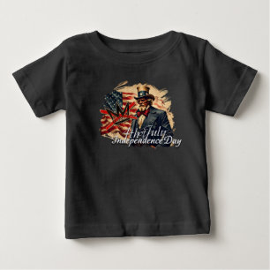 Inga kungar Farbror Sam självständighetsdagskonst T Shirt