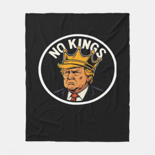 Inga kungar i Amerika Anti Donald No Kings Day-kla Fleecefilt