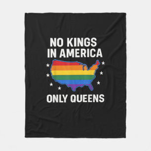 Inga kungar i Amerika, bara drottningar, rolig que Fleecefilt