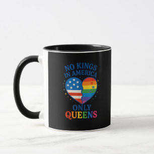 Inga kungar i Amerika, bara drottningar. Roligt HB Mugg