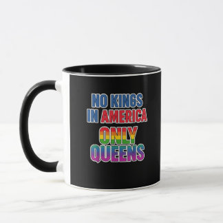 Inga kungar i Amerika, bara drottningar. Roligt HB Mugg
