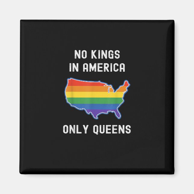 Inga kungar i Amerika, bara drottningar Roligt que Magnet (Framsidan)