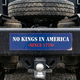 Inga kungar i Amerika Bildekal