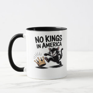Inga kungar i Amerika Classic Bold Casual Mugg