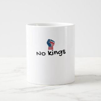 Inga kungar i Amerika Classic Minimal Ren Jumbo Mugg