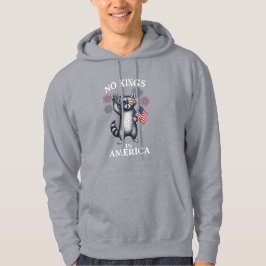 Inga kungar i Amerika Hoodie
