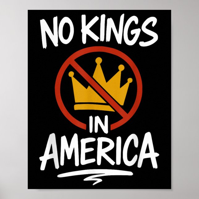 Inga kungar i Amerika ingen krona  Poster (Framsidan)