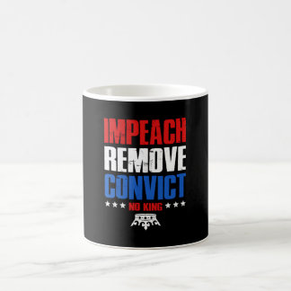 Inga kungar i Amerika Kaffemugg