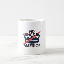Inga kungar i Amerika Kaffemugg