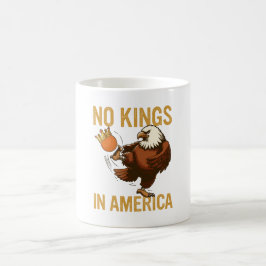Inga kungar i Amerika Kaffemugg