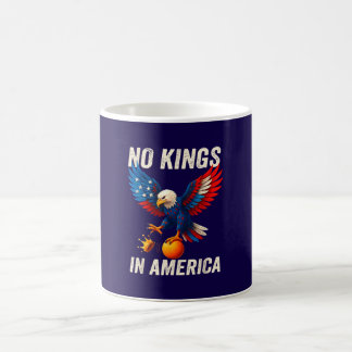 Inga kungar i Amerika Kaffemugg