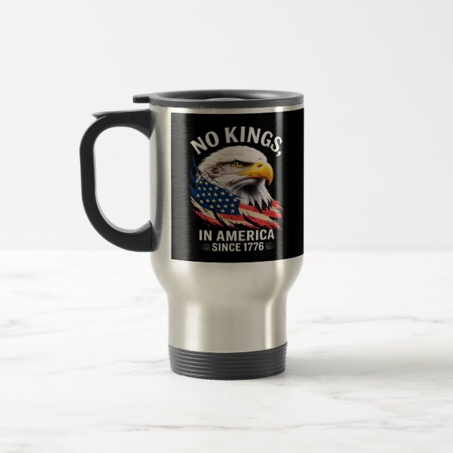 Inga kungar i Amerika Klassisk Retro-grafik Resemugg (Vänster)