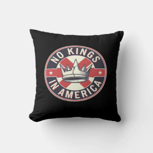 Inga kungar i Amerika Kreativ stil Kudde