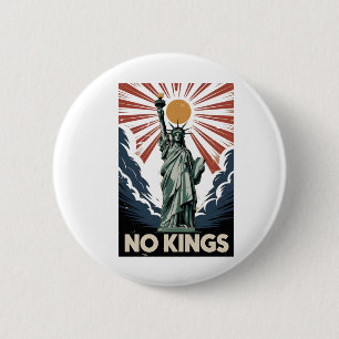Inga kungar i Amerika Liberity Status USA Demokrat Knapp