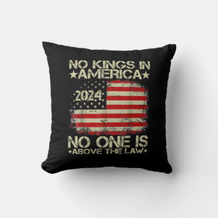 Inga kungar i Amerika Minimal Rent Kudde