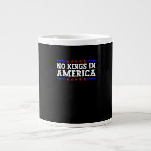 Inga kungar i Amerika motstår retro vintage-grafik Jumbo Mugg