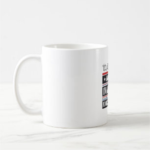 Inga kungar i Amerika Patriotisk protestt-shirt_1 Kaffemugg