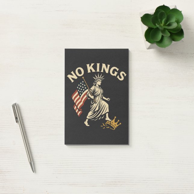 Inga kungar i Amerika  Post-it Block (Kontor)