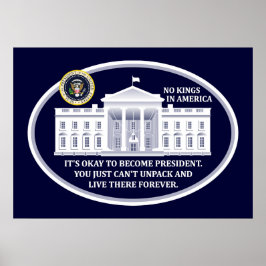 Inga kungar i Amerika-poster Poster