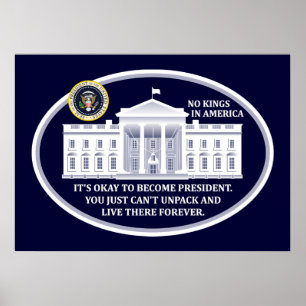 Inga kungar i Amerika-poster Poster
