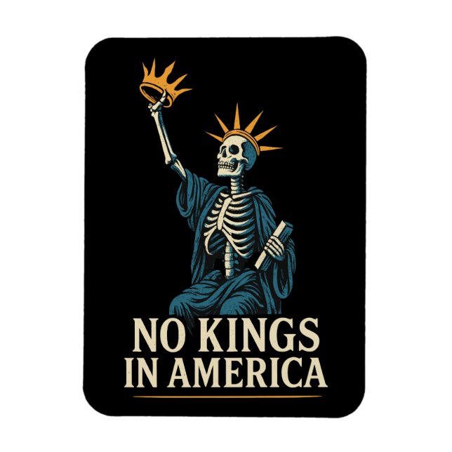 Inga kungar i Amerika protesterar Magnet (Vertikal)