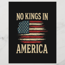 Inga kungar i Amerika Reklamblad
