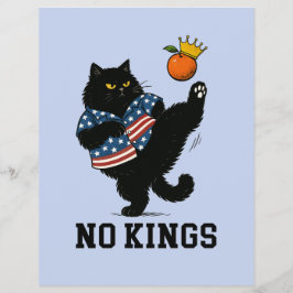 Inga kungar i Amerika  Reklamblad