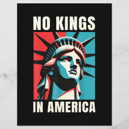 Inga kungar i Amerika Reklamblad