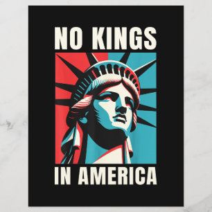 Inga kungar i Amerika Reklamblad