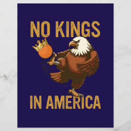 Inga kungar i Amerika Reklamblad