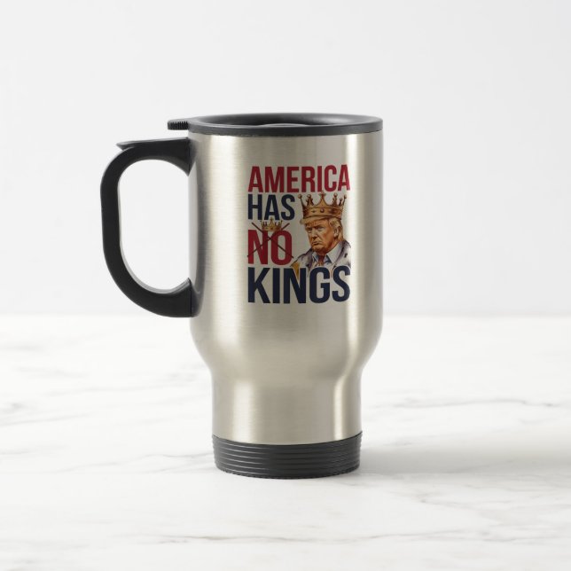 Inga kungar i Amerika Roligt Amerika har ingen kun Resemugg (Vänster)