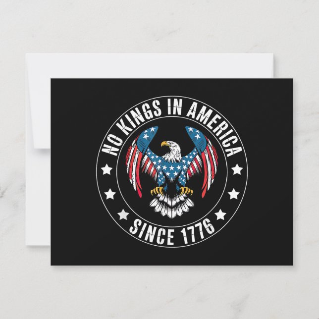 Inga kungar i Amerika sedan 1776 (Framsida)