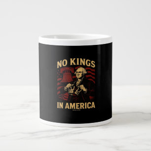 Inga kungar i Amerika sedan 1776 Anti-Donald Trump Jumbo Mugg