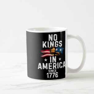 Inga kungar i Amerika sedan 1776 Anti Trump Tee  Kaffemugg