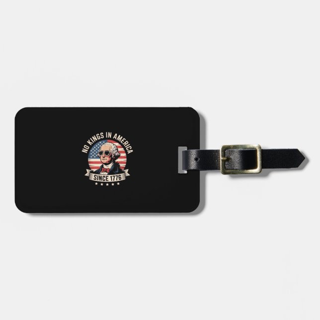 Inga kungar i Amerika sedan 1776-design Bagagebricka (Horisontell Framsida)