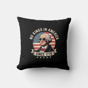 Inga kungar i Amerika sedan 1776-design Kudde