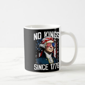 Inga kungar i Amerika sedan 1776 Distressed Usa-fl Kaffemugg