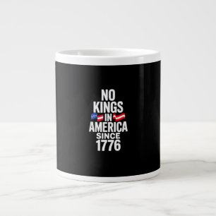 Inga kungar i Amerika sedan 1776 Enkel Klassiker Jumbo Mugg