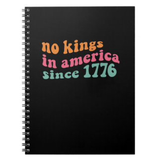 Inga kungar i Amerika sedan 1776 Freedom Classic Anteckningsbok