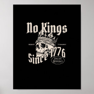 Inga kungar i Amerika sedan 1776 Freedom Spirit Lo Poster
