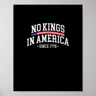 Inga kungar i Amerika sedan 1776 Freedom Spirit Lo Poster