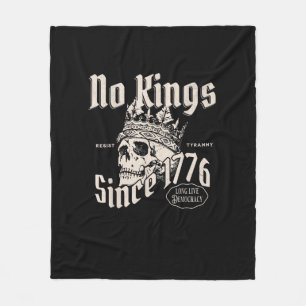 Inga kungar i Amerika sedan 1776 Freedom Spirit-ut Fleecefilt