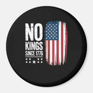 Inga kungar i Amerika sedan 1776 Freedom Spirit-ut Magnet
