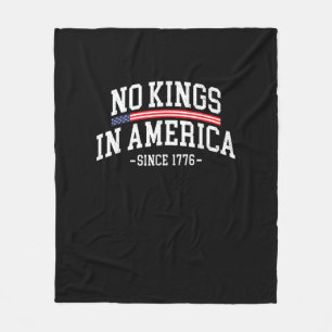 Inga kungar i Amerika sedan 1776 - frihetens anda Fleecefilt