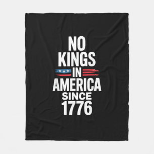 Inga kungar i Amerika sedan 1776 Minimal Rent Fleecefilt