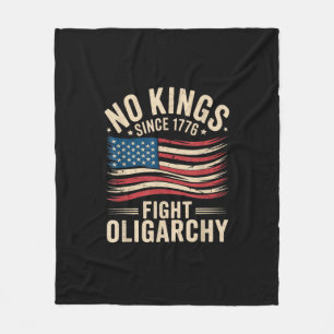 Inga kungar i Amerika sedan 1776 Oligarki Patriot Fleecefilt