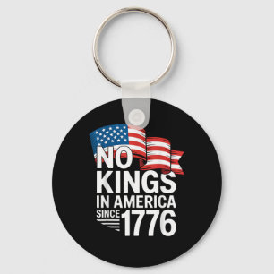 Inga kungar i Amerika sedan 1776 Protest Kreativ S Nyckelring