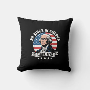 Inga kungar i Amerika sedan 1776 Rolig frihetsvib Kudde